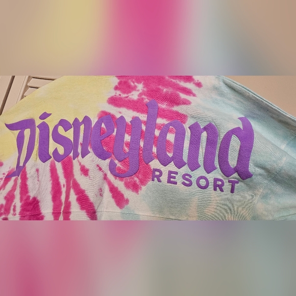Authentic Vintage Walt Disney World Logo Tie-dye Spirit Jersey (XS) V-BLP - Picture 6 of 13